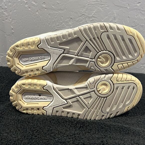 🔥 New Balance 650R Beige Macadamia High Top Sneaker Trainer  Men 8 / Women 9.5 - Picture 9 of 12